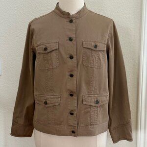 Charter Club Brown Utility Jacket